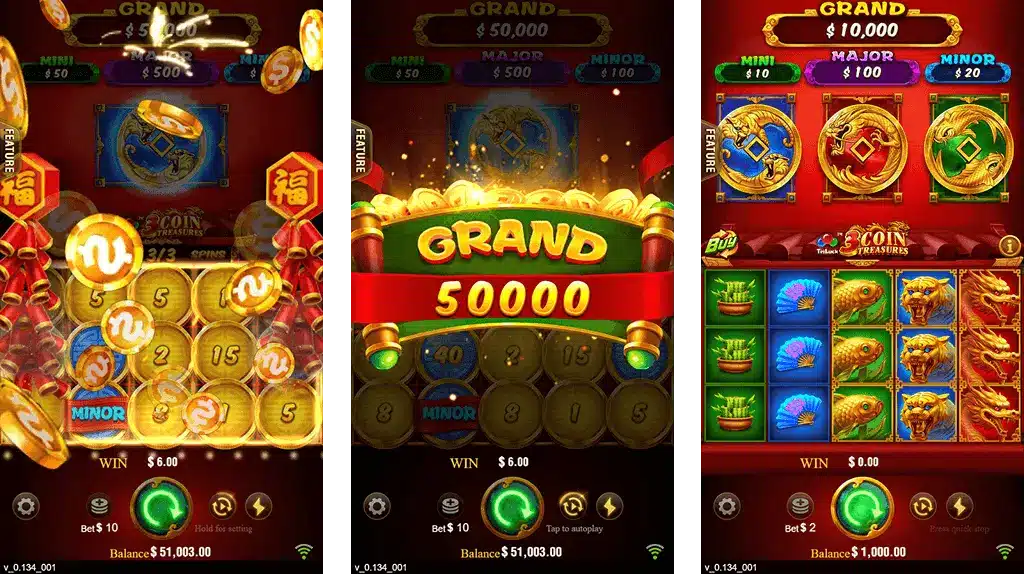 3 Coins Winmatch65 Bonus